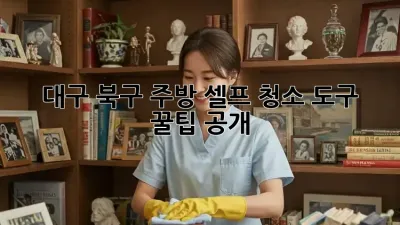 대구 북구 주방 셀프 청소 도구 ✨ 꿀팁 공개! 🧽